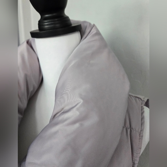 Pale Pink Quilted Down Puffer Vest Double Breasted Ever New Melbourne Woman Sz 8 - Picture 10 of 15